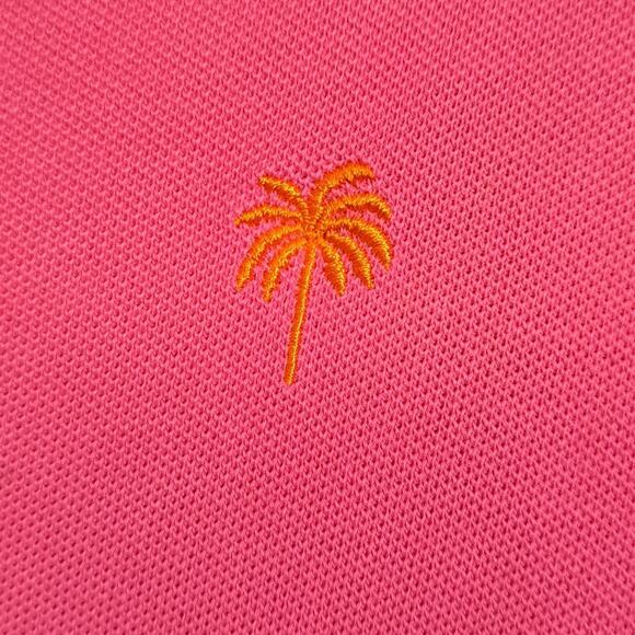 Lilly Pulitzer Polo Shirt Pink Medium - Picture 2 of 6